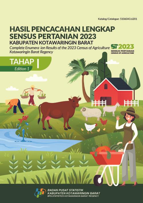 Hasil Pencacahan Lengkap Sensus Pertanian 2023 Tahap I Kabupaten Kotawaringin Barat